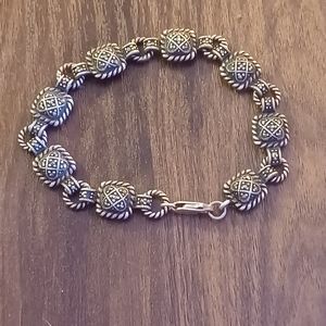 Vintage Sterling silver and Marcasite bracelet